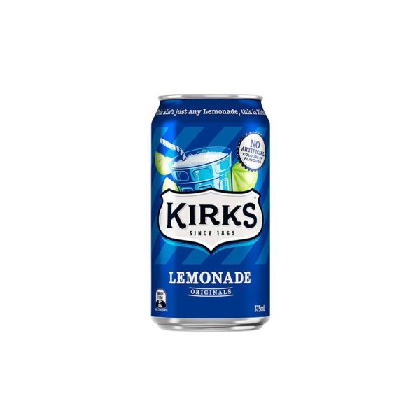 Kirks Lemonade 375ml